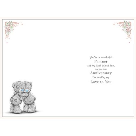 For My Partner Me to You Bear Anniversary Card Extra Image 1